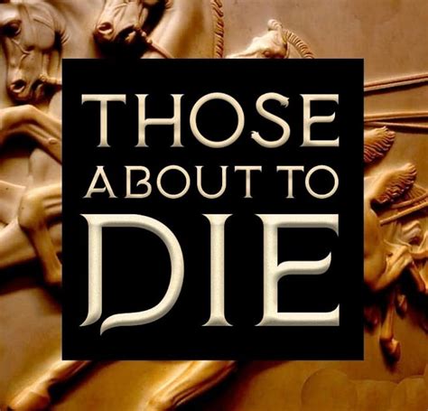 those about to die hermes morte|those about to die book.